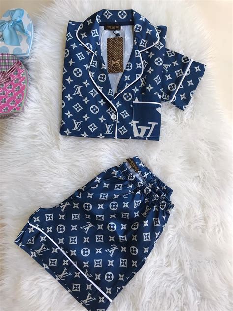 lv inspired pyjamas wholesale|louis vuitton inverted pajamas.